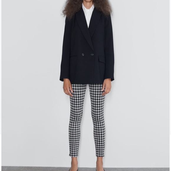 Zara | Pants \u0026 Jumpsuits | Zara Gingham 